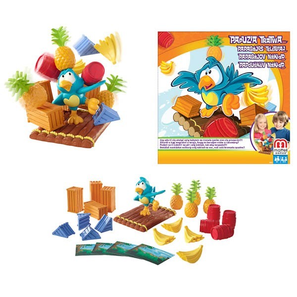 Настольная игра детская Mattel Попугай на плоту Y2551