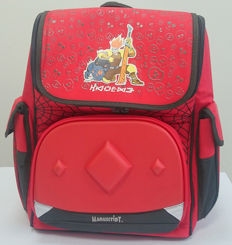 Рюкзак школьный жесткая рельефная спинка Manuscript MSB2002