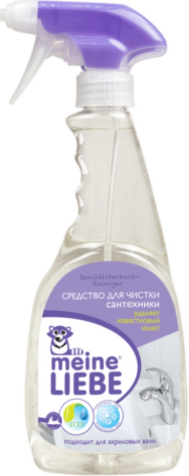 Средство для чистки сантехники Meine Liebe ванн, раковин, душевых кабин 500 мл