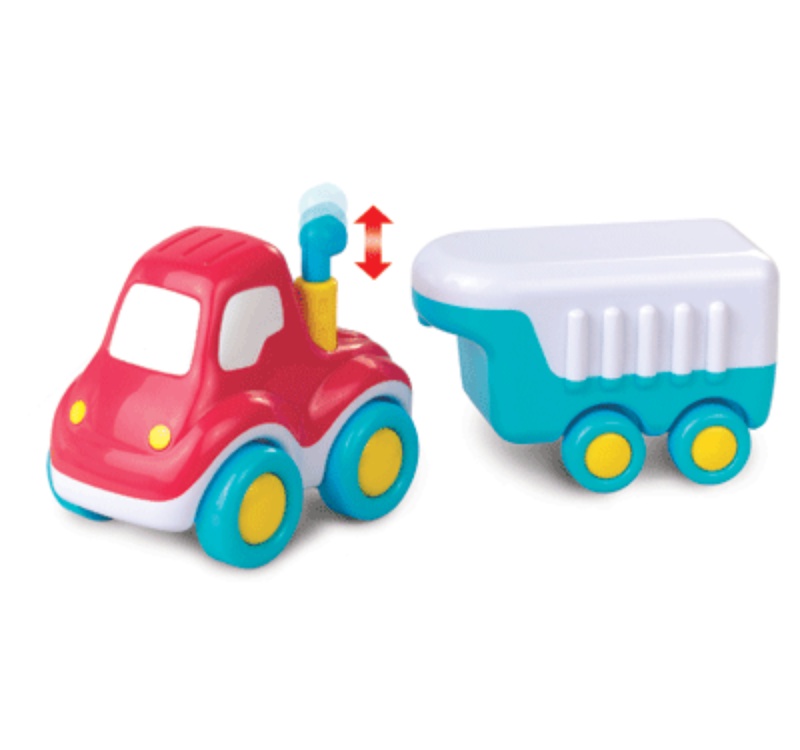 Игрушка Happy Kid Автомобиль с прицепом 23 см 3962Т