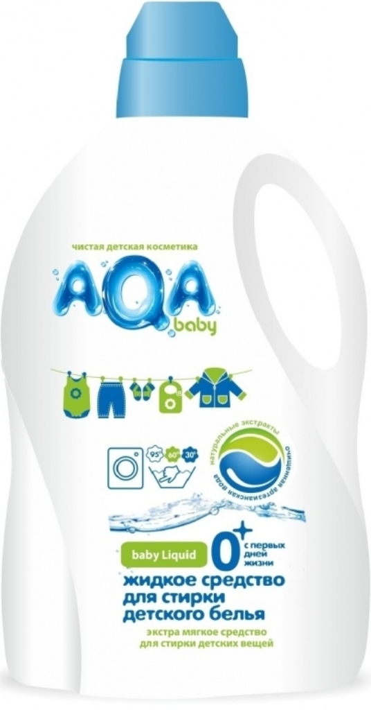 Жидкое средство для стирки детского белья Aqa Baby 1500 мл