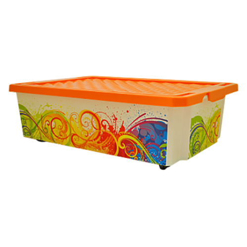 Ящик для хранения ToyMart Optima Брызги 30л. 2585BQ