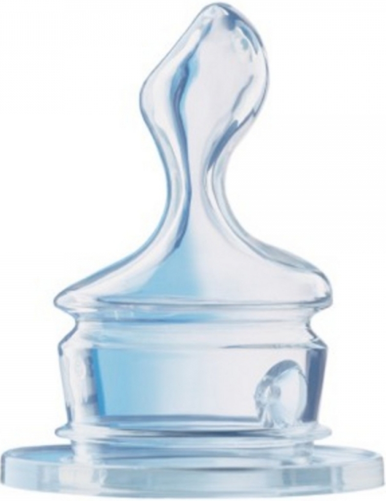 Соска Nuk CLASSIC Air System, силиконовая (с очень маленькой дырочкой для чая) р. 1 с рождения