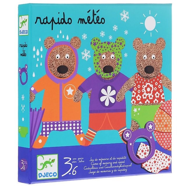 Игра Djeco «Одень мишку!» 08494