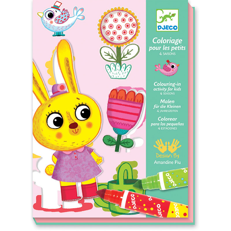 Набор для творчества Djeco для малышей «Времена года» 08991