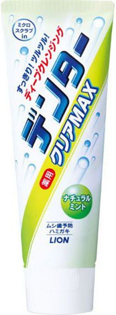 Зубная паста Lion Dental Clear MAX мята, туба 140 г