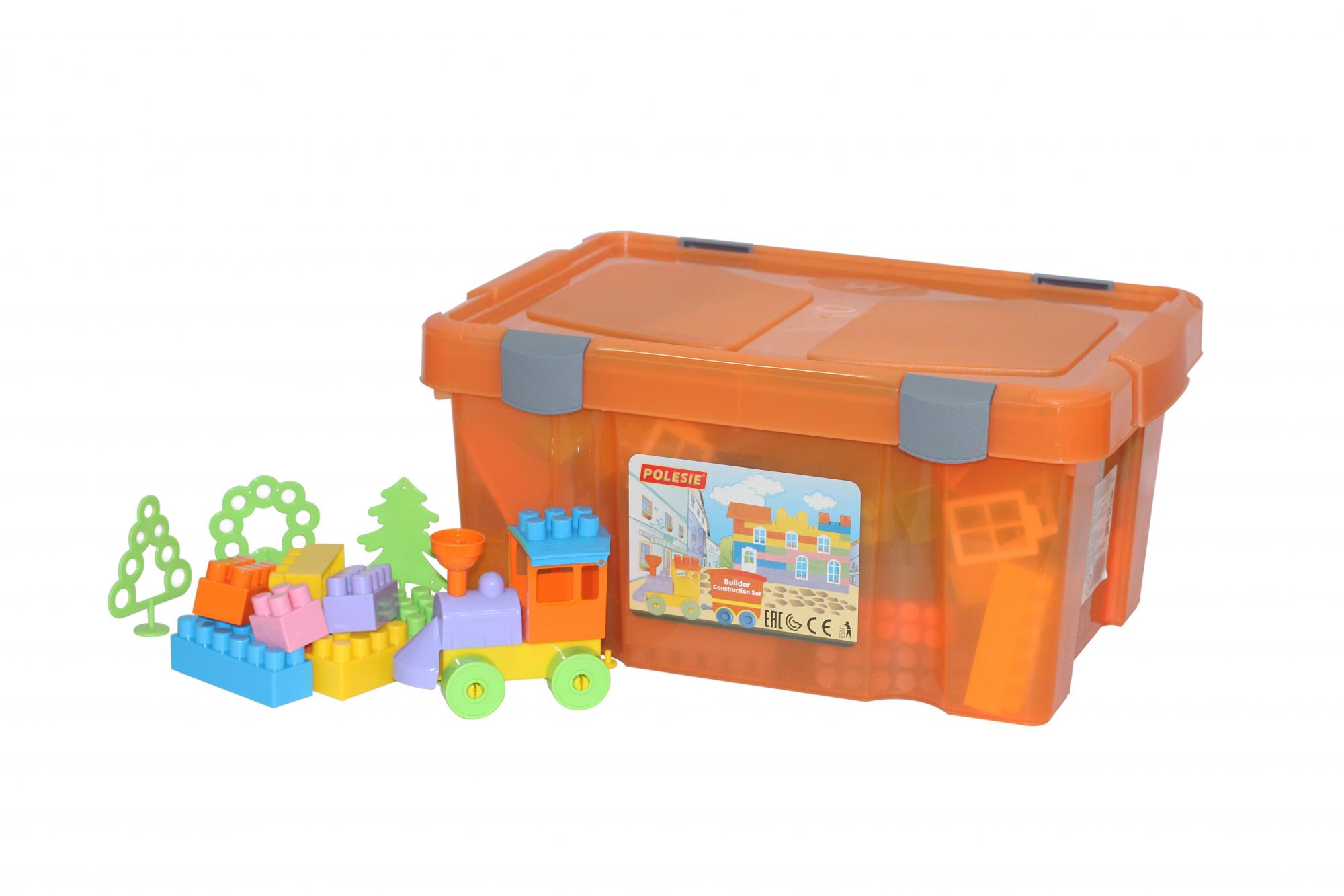 Конструктор Полесье Mazzei "Строитель" 184 элемента 50564