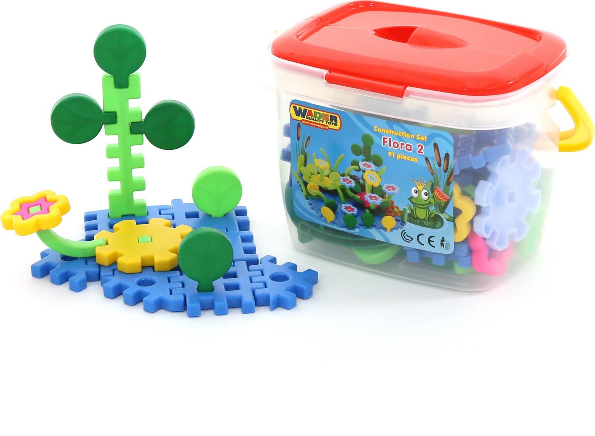 Конструктор Полесье Vista "Флора 2" 91 элемент 51592