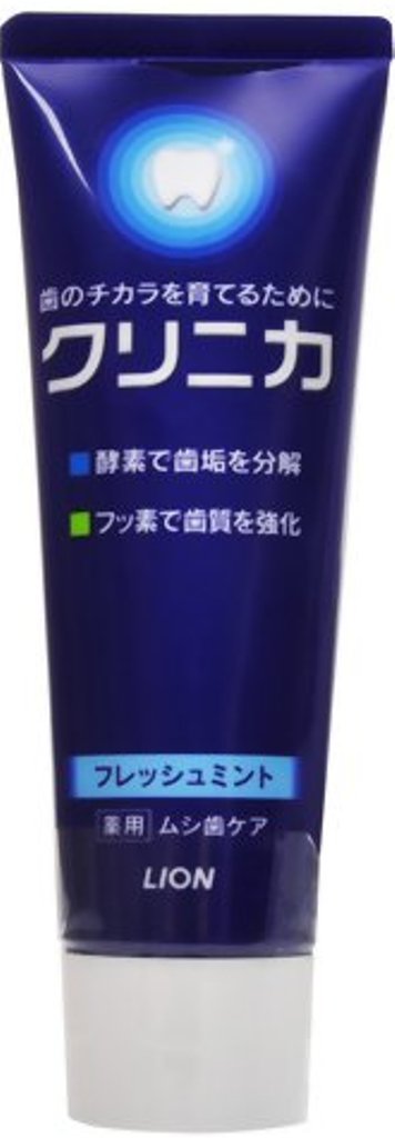 Зубная паста Lion Clinica Fresh Mint с освежающим ароматом мяты, туба 130 г