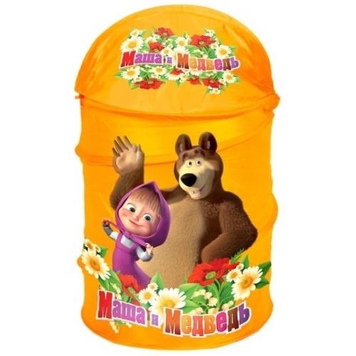 Корзина для игр ToyMart МАША И МЕДВЕДЬ 43*60см XDR-1792-R/175179