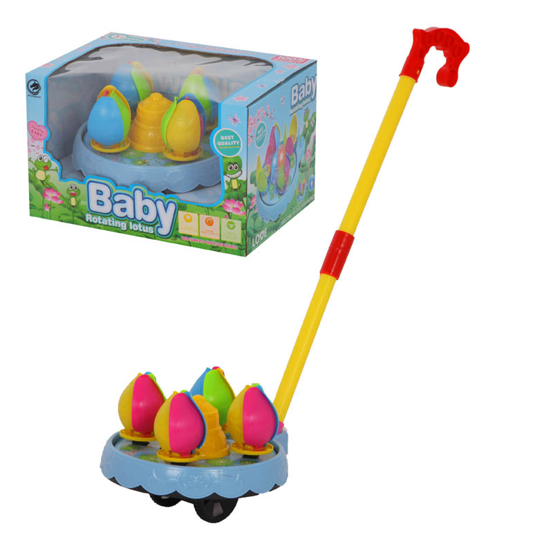 Игрушка каталка ZHORYA Карусель-лотос ZY445255/887-1