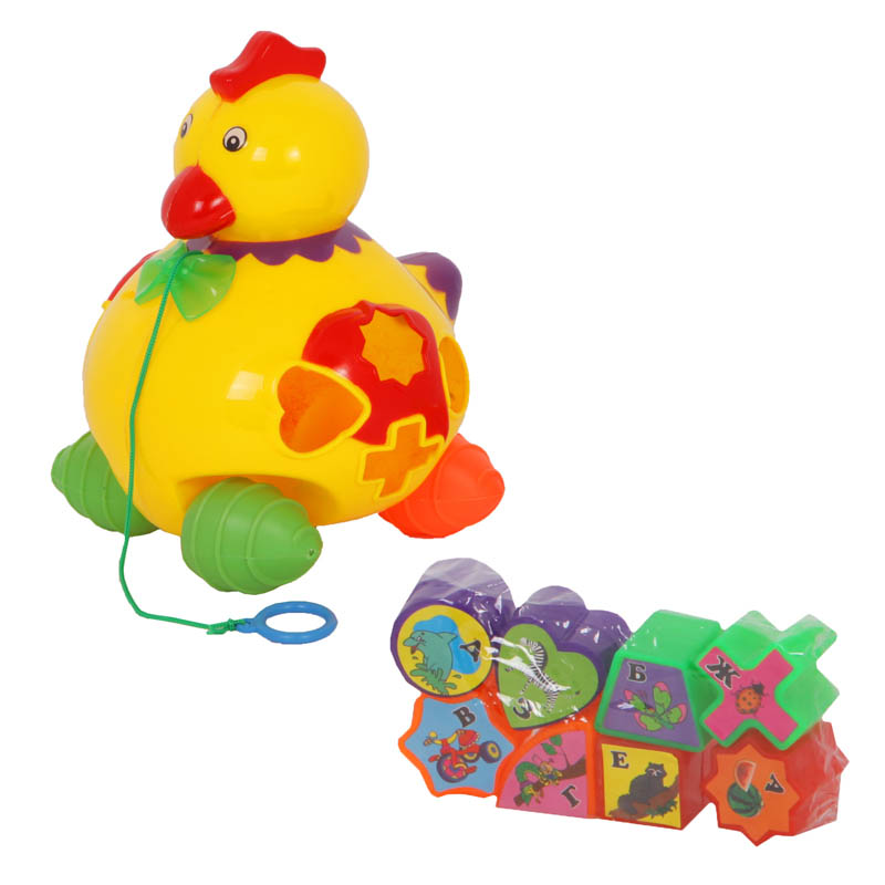 Игрушка каталка ZHORYA "Цыпленок" ZY114924/R818A