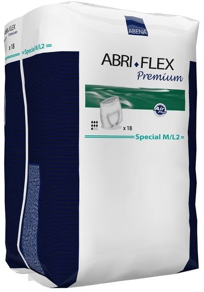 Трусики Abena Abri-Flex Special M/L2 (шортики) объем 80-135 см впитываемость 1700 мл (18 шт)
