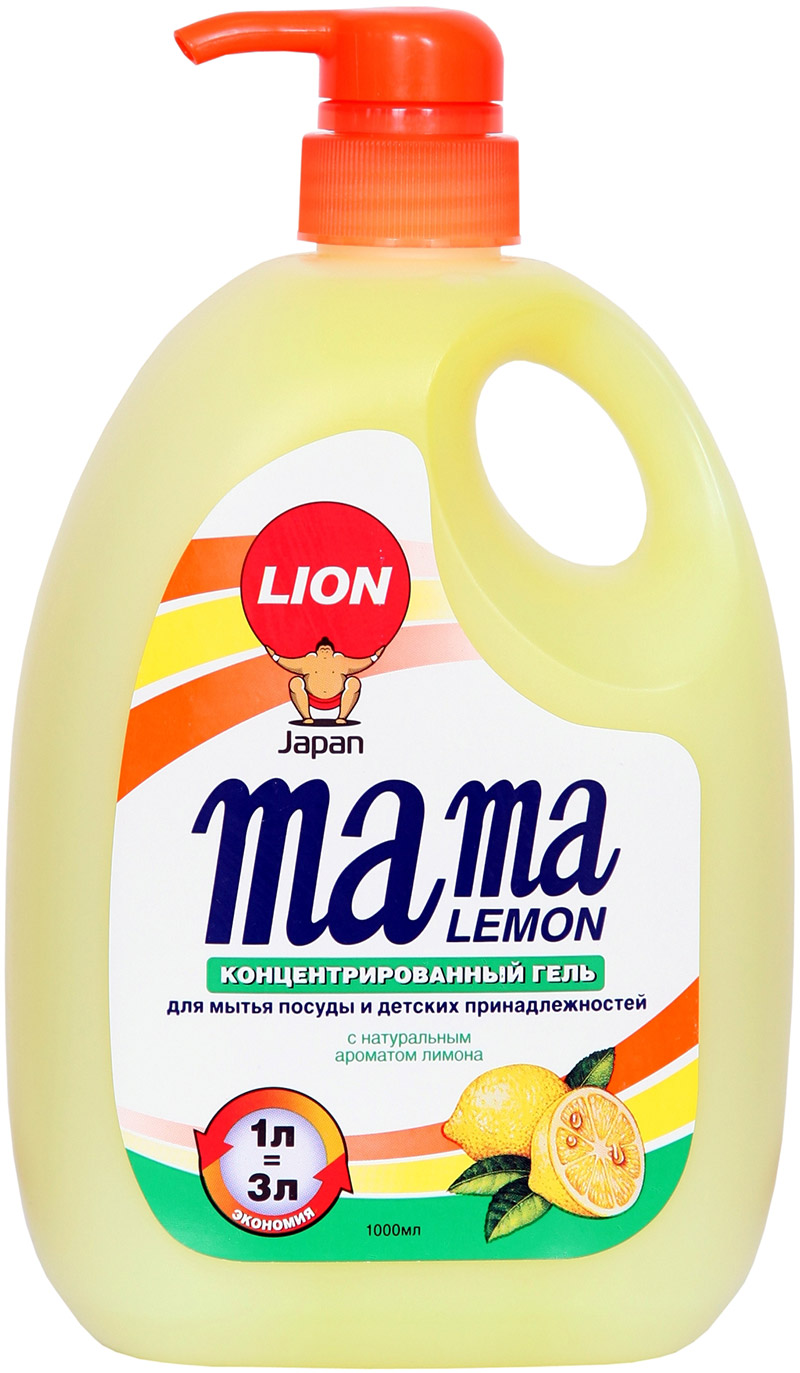 Средство для мытья посуды Mama Lemon "Лимон" 1 л 
