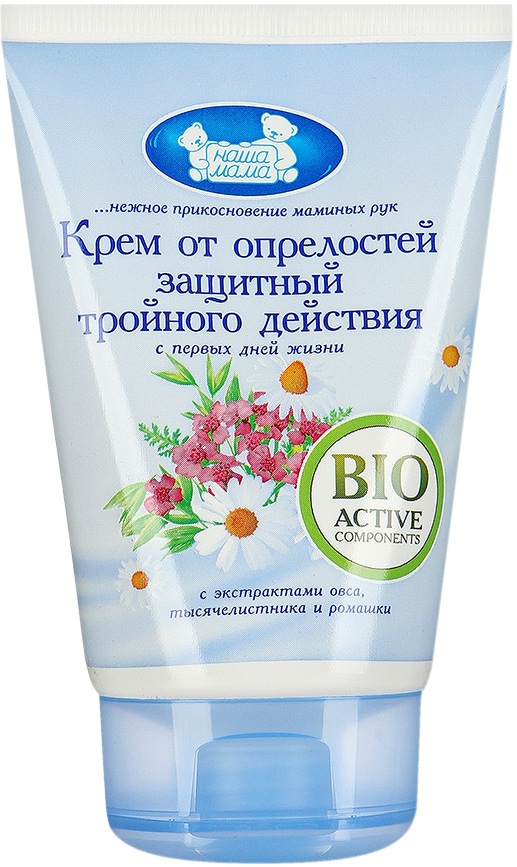 Крем защитный Наша Мама от опрелостей тройного действия для нормальной кожи 100 мл