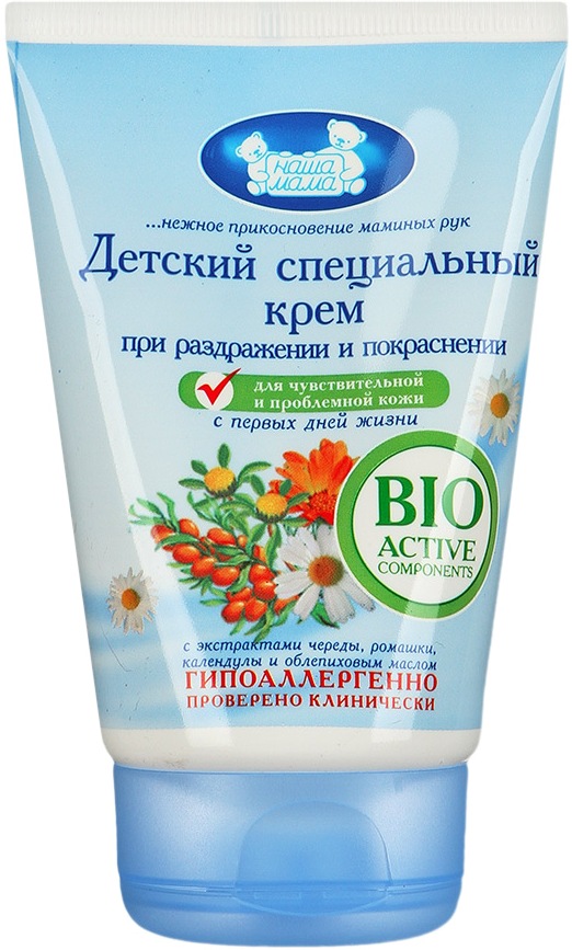 Крем детский Наша Мама специальный для проблемной чувствительной кожи 100 мл