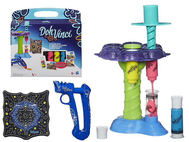 Игровой набор Play-doh Микшер цветов DOHVINCI A9212