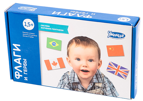 Развивающий курс Умница ФЛАГИ И ГЕРБЫ_2015