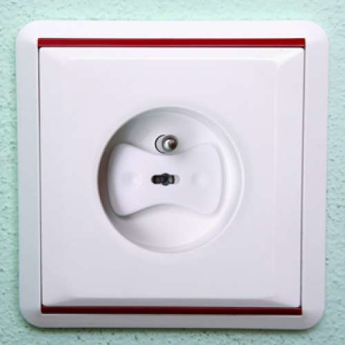 Заглушки для розеток Lubby малые с ключом 6 шт. 13575