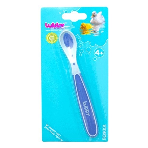Термоложка для кормления детей Lubby от 4 мес. 4636