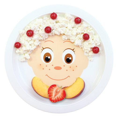 Тарелка детская Lubby Фантазерка 260 мл. от 6 мес