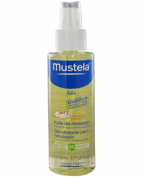 Масло для массажа детское Mustela baby флакон-спрей 110 мл