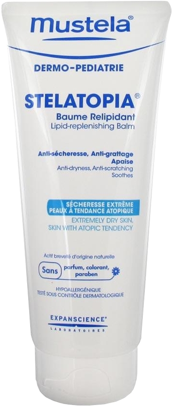 Бальзам восстанавливающий Mustela Bebe для новорожденных, младенцев и детей, туба 200 мл