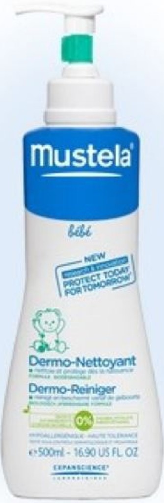 Гель для мытья Mustela Bebe детский, флакон с дозатором 500 мл