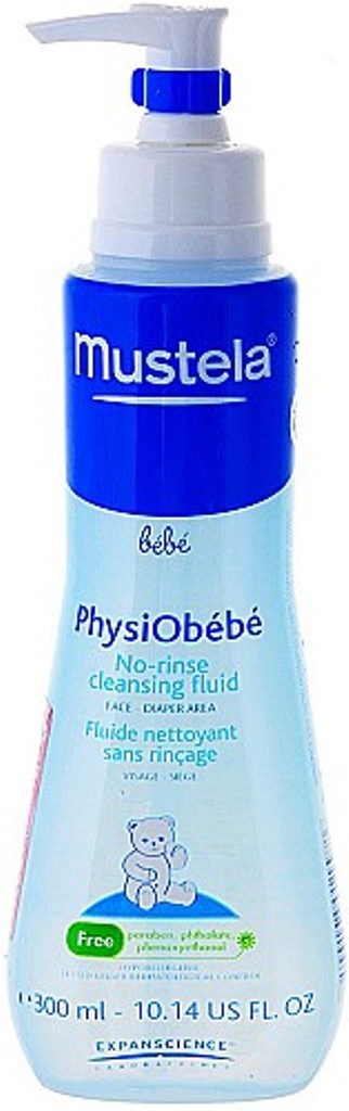 Жидкость очищающая детская Mustela Bebe PhysiObebe флакон с дозатором 300 мл