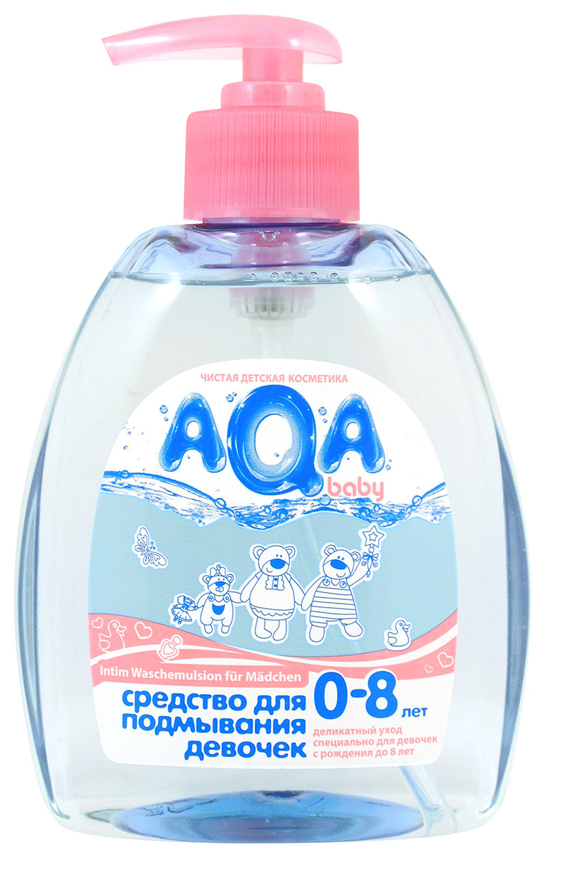 Гель для подмывания девочек Aqa Baby 300 мл