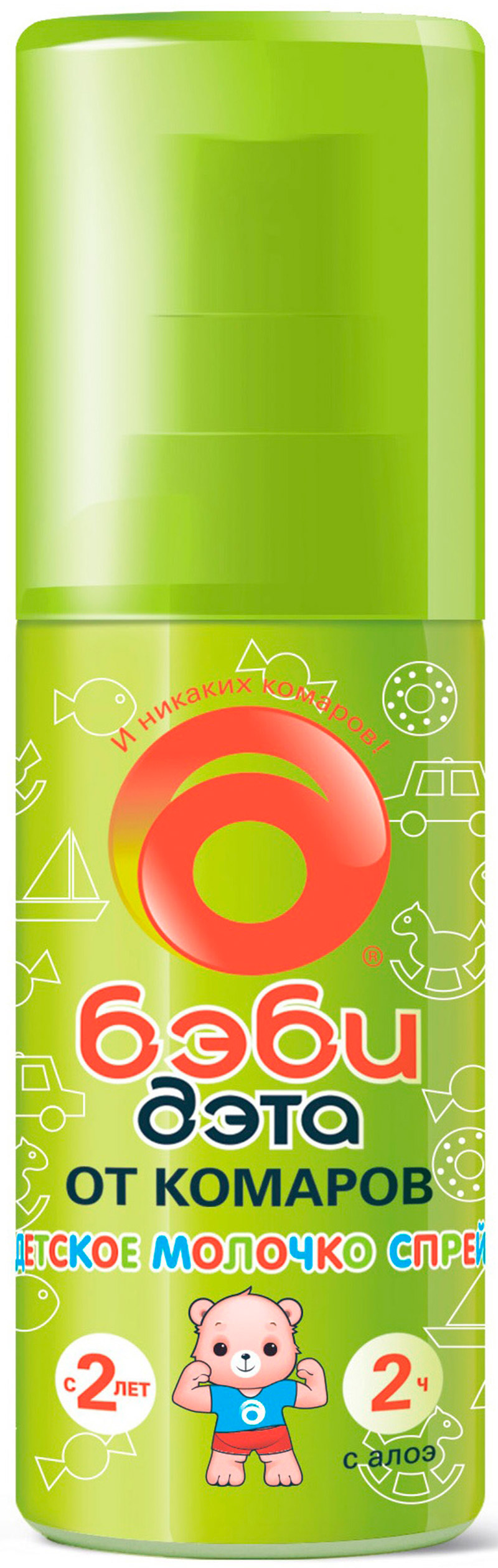 Детское молочко спрей от комаров Дэта беби 100 мл