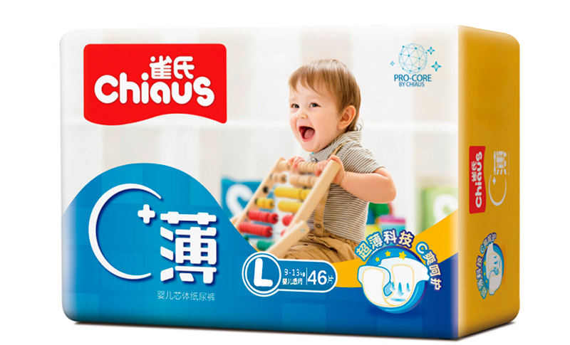 Подгузники Chiaus Pro-core размер L (9-13 кг) 46 шт