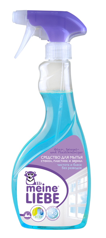 Средство для мытья стекол пластика и зеркал Meine Liebe 500 мл