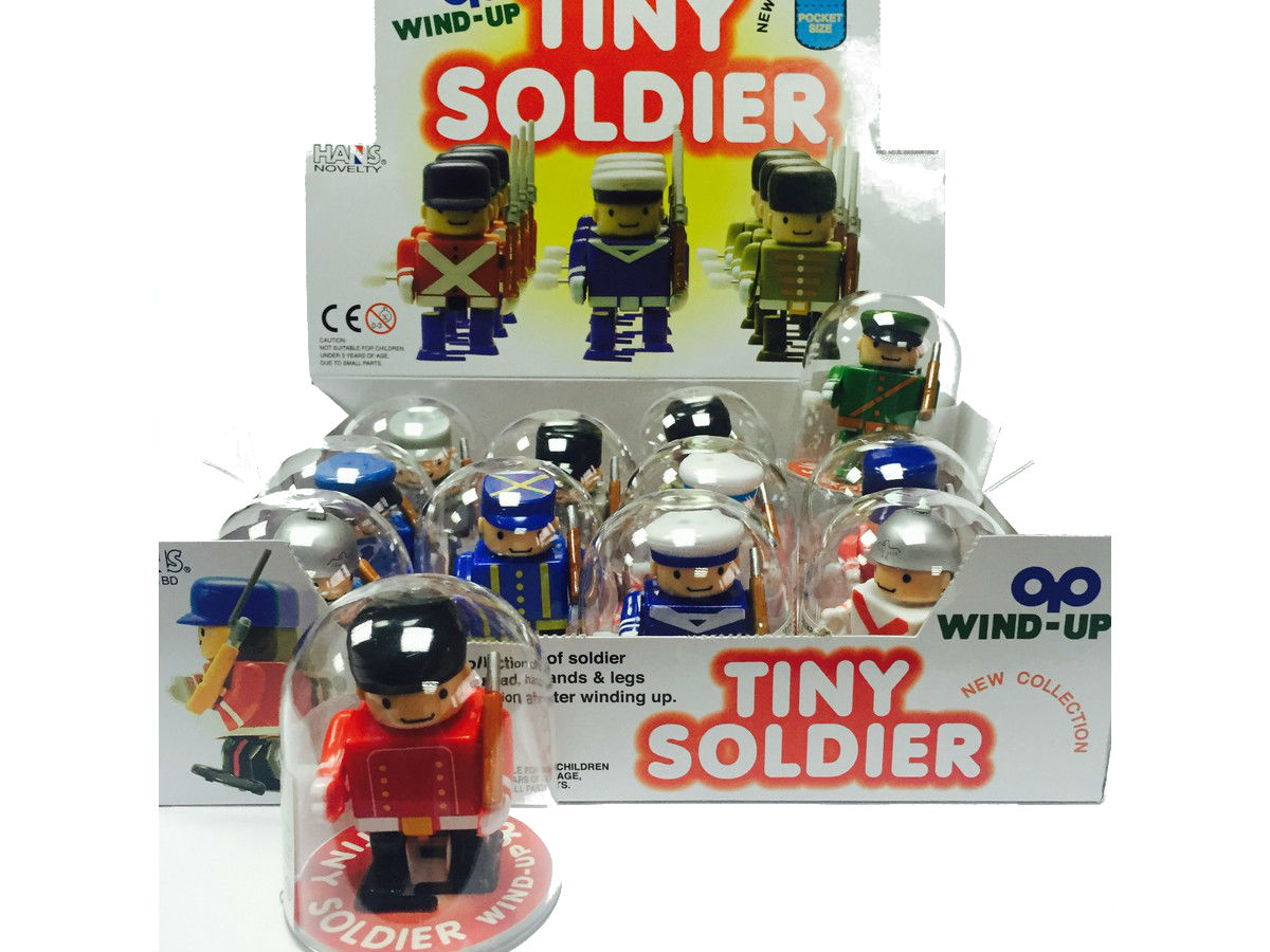 Игрушка заводная Hans Novelty Отважный солдат