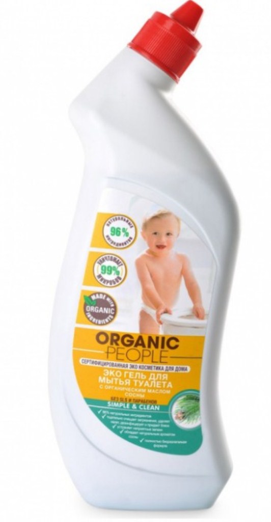 Эко гель Organic People для мытья туалета 750 мл