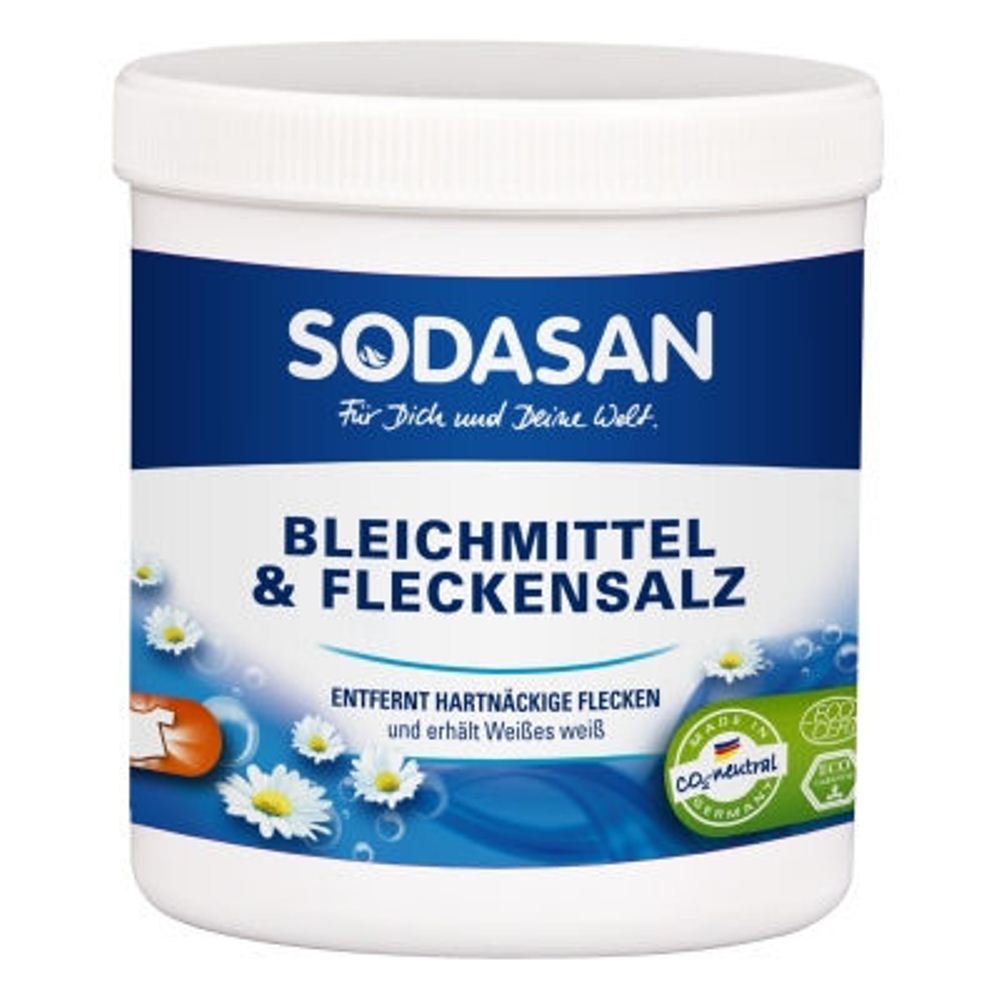 Средство для отбеливания и удаления стойких загрязнений Sodasan кислородное 500 г