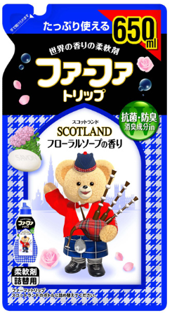 Кондиционер для детского белья Nissan «FaFa Шотландия» концентрированный, запасной блок, 650 мл