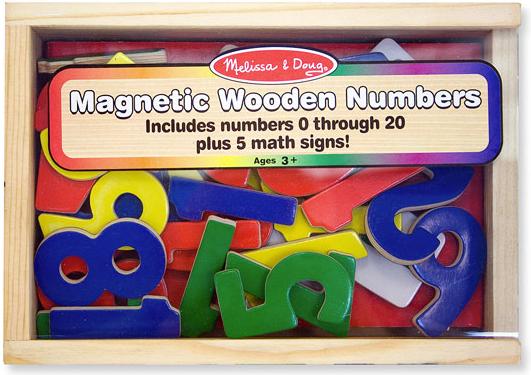 Магнитные игры Melissa&amp;Doug Цифры 37штук
