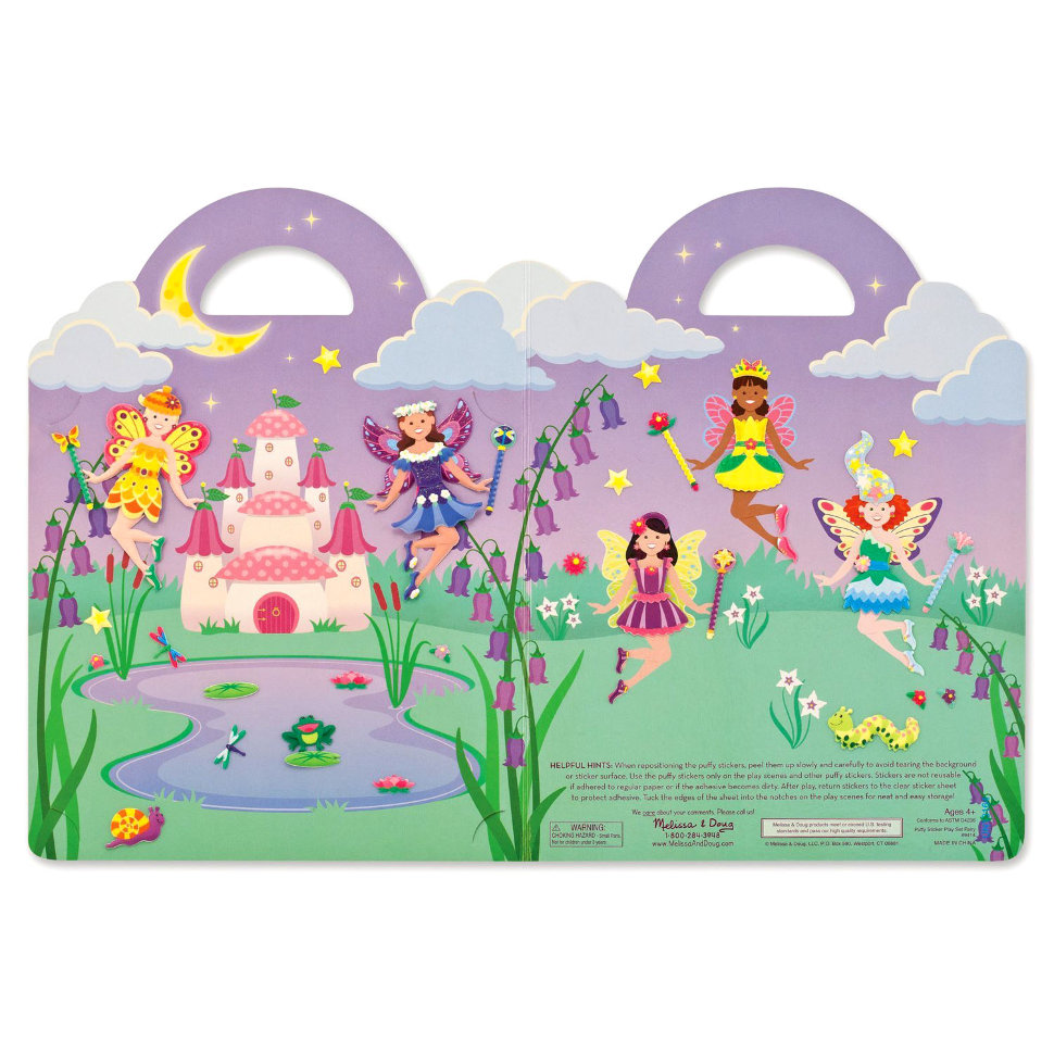 Набор стикеров Melissa&amp;Doug Феи 75 штук