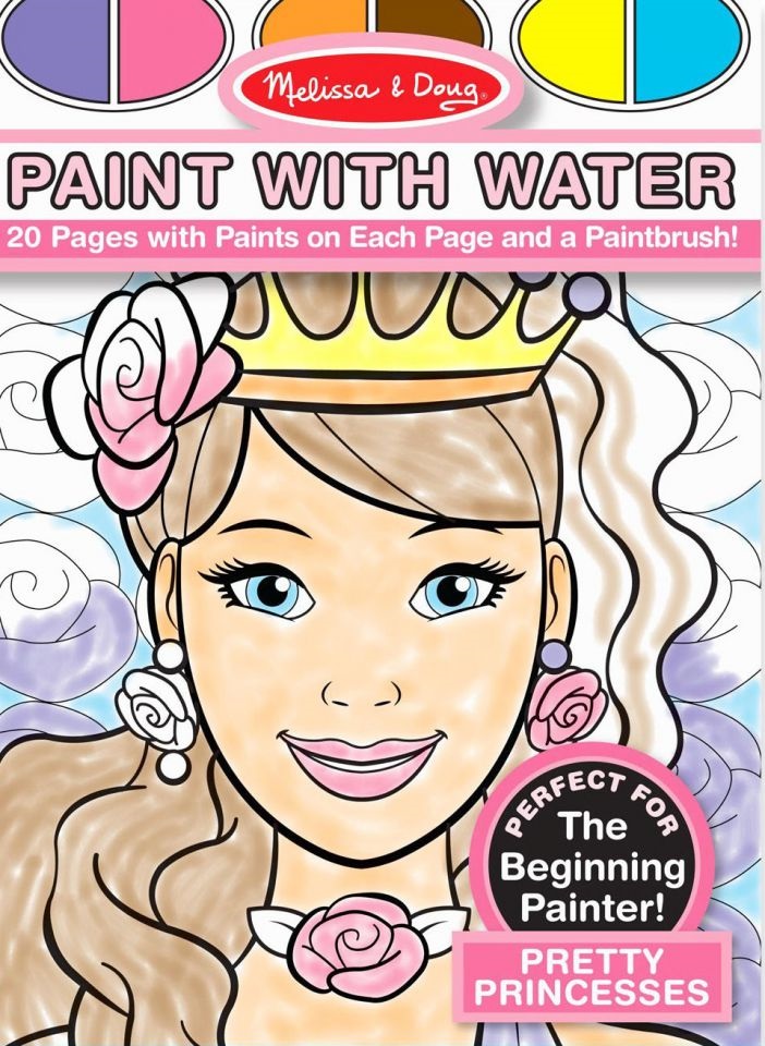Раскраска водная  Melissa&amp;Doug Принцессы