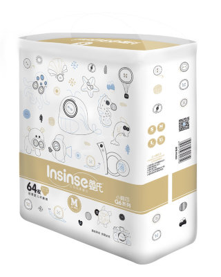 Подгузники Insinse Q6 супертонкие размер M (6-9 кг) 64 шт
