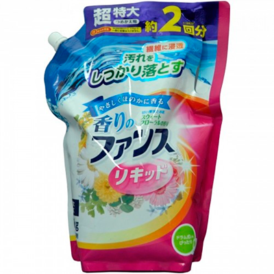 Концентрированное универсальное жидкое средство Daiichi для стирки белья Цветочный сад 1,65 кг (мягкая упаковка)