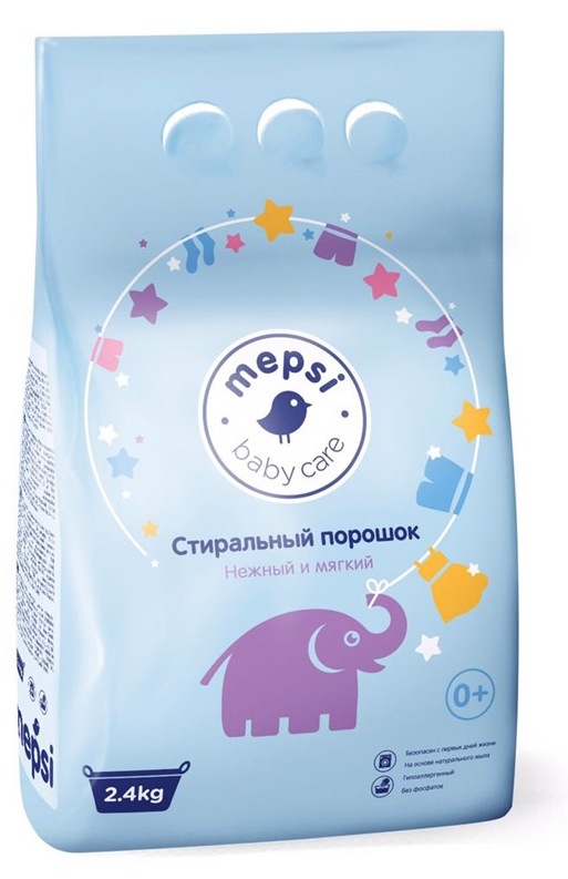 Порошок стиральный Mepsi 2,4 кг