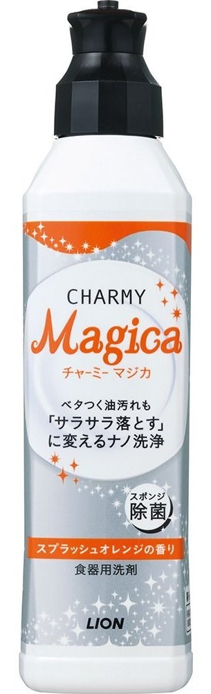 Средство для мытья посуды Lion Charmy Magica сочный апельсин, 230 мл