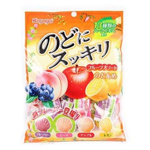 Карамель Kasugai освежающая фруктовая, 118 гр