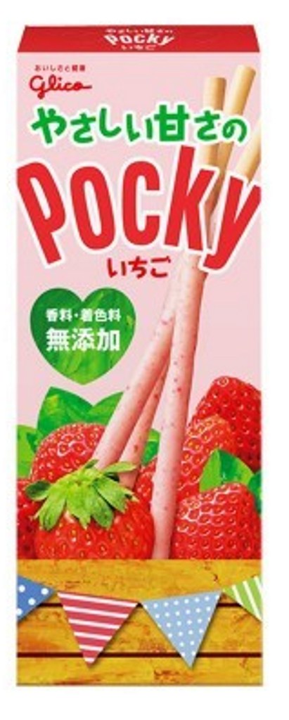 Печенье Glico Палочки Pocky в шоколаде, клубничные, 27 гр