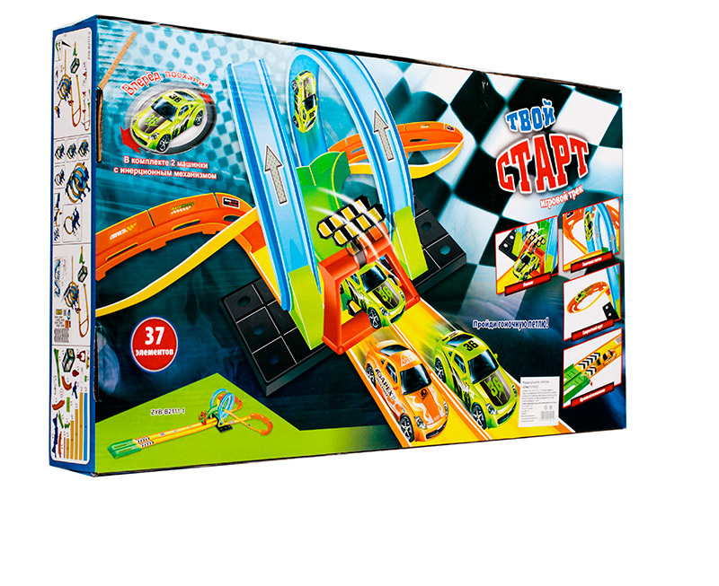 ZHORYA, Игровой трек "Твой старт" (37 элементов), ZY416221/ZYB-B2111-1