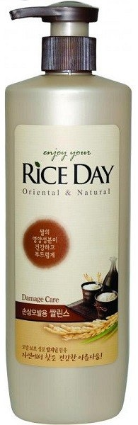 Кондиционер CJ Lion Rice Day для поврежденных волос 550 мл