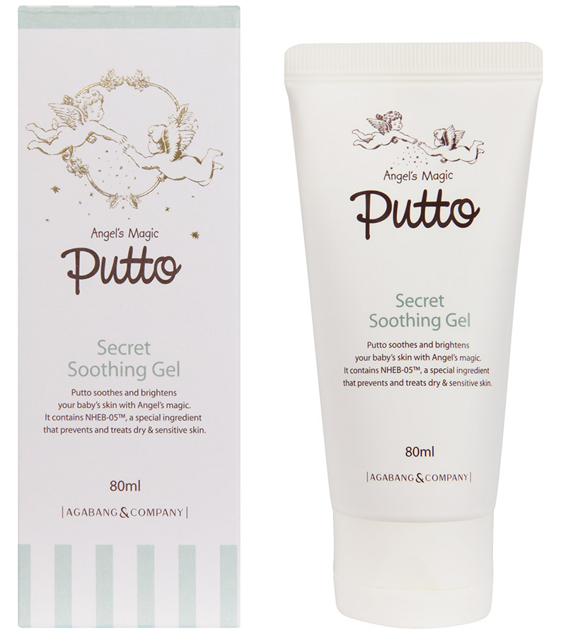Гель детский Putto Secret защитный успокаивающий 80 мл