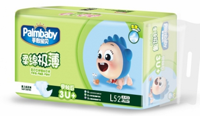 Подгузники Palmbaby Comfort, размер L (9-14 кг) 52 шт